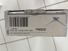 nextime wanduhr wall clock 90 cm neu und unbenutzt in silber