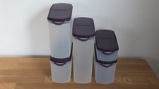 5x Tupperware Eidgenossen Plus lila Deckel
