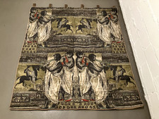 alter antiker Wandteppich gedruckt 20-40er Jahre ? Römische Motive