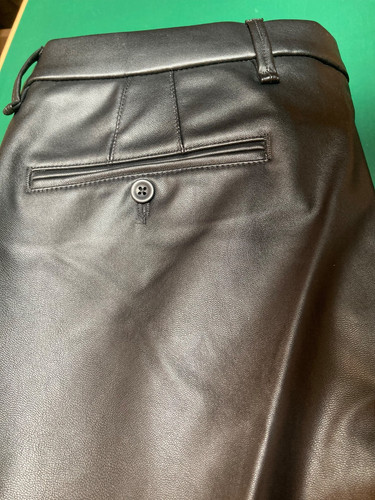 Herren kunstlederhose alberto - herren,