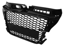 Kühlergrill Wabengrill Front Grill Schwarz Glanz passend für Audi A3 8P 08-13