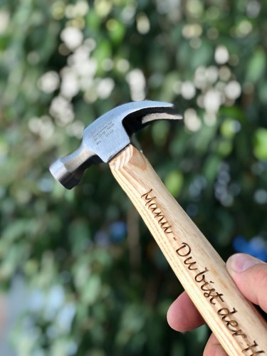 Personalisierter hammer holz - personalisierter,