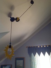 HABA Kinderzimmer Lampe Deckenlampe Sonne Mond 7530 super süß
