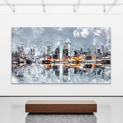 Acrylglas wandbild new york - new,