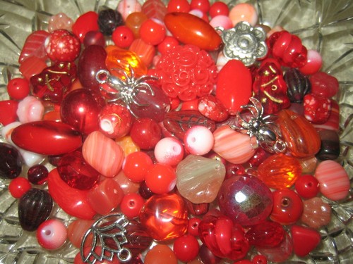 Glasperlen mix 100 g - ,