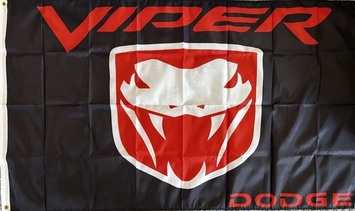 Dodge viper fahne usa gts - fahne,