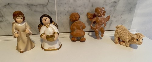 Engel schaf figur krippe - figur,