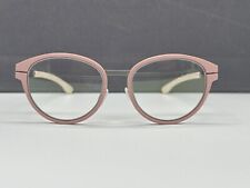 ic! Berlin Brille Damen rund Rosa silber Panto Sophie Charlotte  klein NP:499€