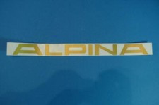 Original BMW ALPINA Schriftzug