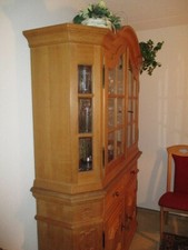 Virtrienenschrank Eiche massiv 