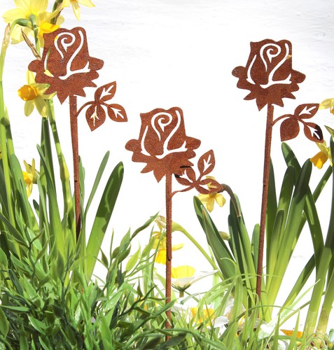 3er set gartendeko rost - 3er,