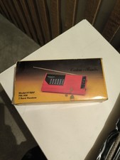 Henica FM/AM 2 Band Receiver Radio Model-h118af With Box