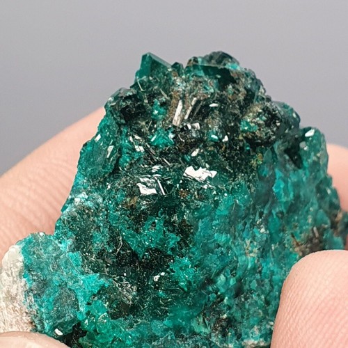 Grüne dioptase kristall - dioptase,