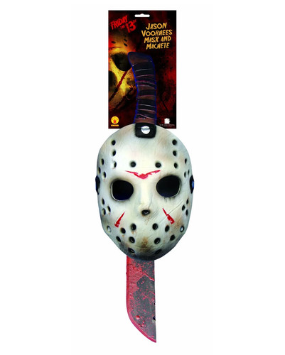 Jason machete hockey maske - &,