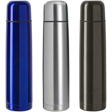 Thermosflasche Edelstahl 1,0L Thermoskanne Isolierflasche Isolierkanne Farbwahl