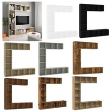 3-tlg. Schrank Set 12 Fächer