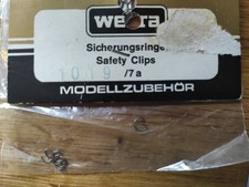 Satz Sicherungsringe für