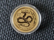Australien 1/10 Unze Gold, Lunar, Year of the Snake, 2013