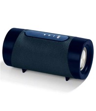 Boombox Bluetooth Lautsprecher mit Lichteffekt und integriertem Radio Akku *NEU*