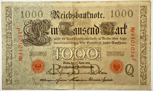 Deutsches reich 1000 - deutsches,