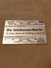 Telefonkarte Österreich "Die Telefonwertkarte"