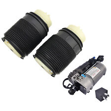 Für Mercedes-Benz E-Klasse W212 S212 CLS Hinten Luftfederbälge + Kompressorpumpe