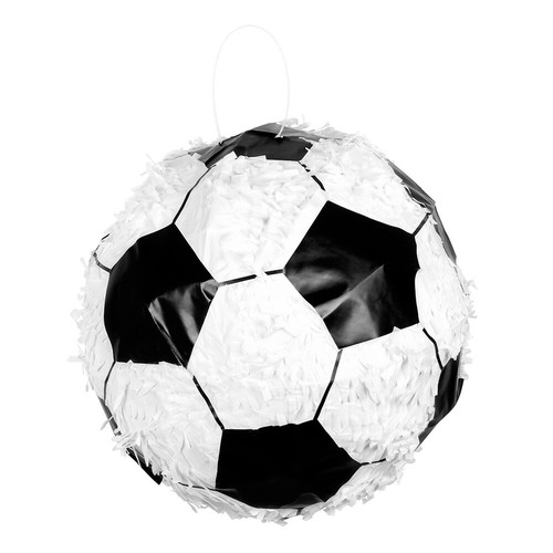 Pinata fußball schwarz weiß - fußball, schwarz-weiß