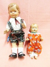 2 Schildkröt Püppchen Baby