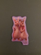 Sammelmagnet Milka Magnet Osterhasen "Peter Hase" Kühlschrankmagnet 