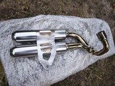 Auspuff 125ccm Endtopf für Rieju oder Andere aus Edelstahl