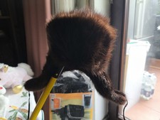 Pelzmütze Echtfell Nerz Damen