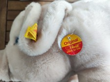 Steiff Schwein Original Knopf im Ohr Großes Plüsch Schwein – Selten Top Zustand