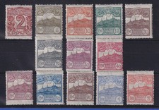 San Marino 1921/23 Ziffer und Monte Titano Mi.-Nr. 68-80 ungestempelt *