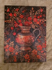 Dekobild  mit Blumenmotiv