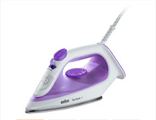 BRAUN TexStyle 1 SI 1080 VI Dampfbügeleisen 2000 Watt, Keramiksohle