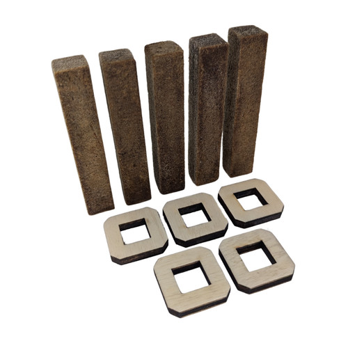 Dauerdocht 15mm 5er set - dauerdocht,