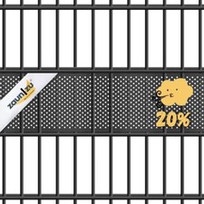 Doppelstabzaun Sichtschutz