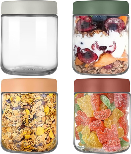 4pcs overnight oat gläser - 4pcs,