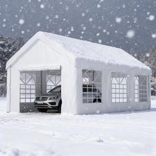4 X 6 m Zeltgarage Garagenzelt Carport Auto Garage mobiler Party-Pavillon