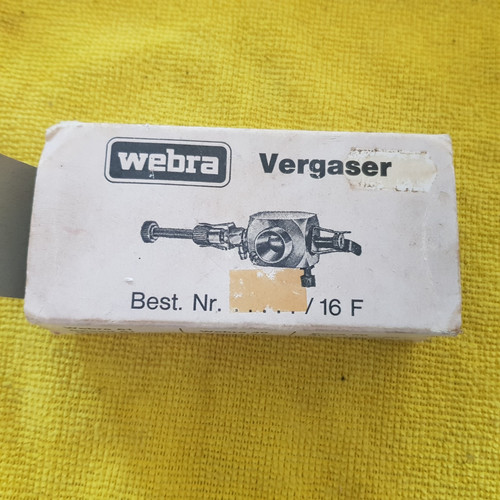Webra vergaser neu ovp - neu,