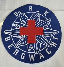 Aufnäher Patch Rotes Kreuz Bergwacht BRK - sehr groß 20 cm x 20 cm