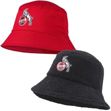 1. FC Köln Fischerhut rot oder Teddy Anglerhut Sonnenhut Bucket Hat Mütze Effzeh