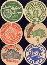 Alte bierdeckel österreich - 12,