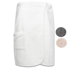 Damen Saunakilt Saunatuch Saunasarong 100% Baumwolle mit Tasche