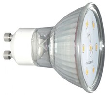 Modernes LED Leuchtmittel GU10