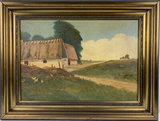 Ölbild Antik Jugendstil