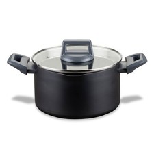 Fackelmann Kochtopf Statement 20cm Keramik Antihaft Recyceltes Aluminium