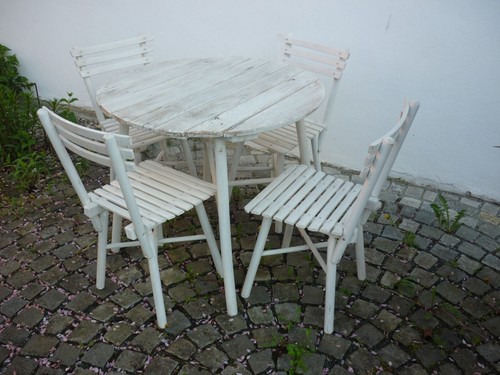 Gartentisch holz und - gartentisch, 4