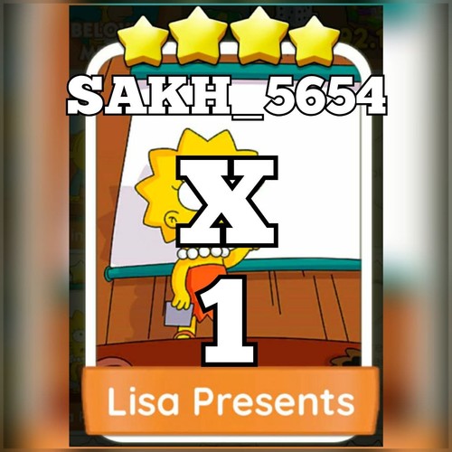 Lisa presents - 1, x