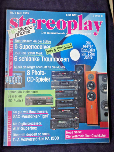 Stereoplay arl 4 93 - stereoplay, 6/93,arl